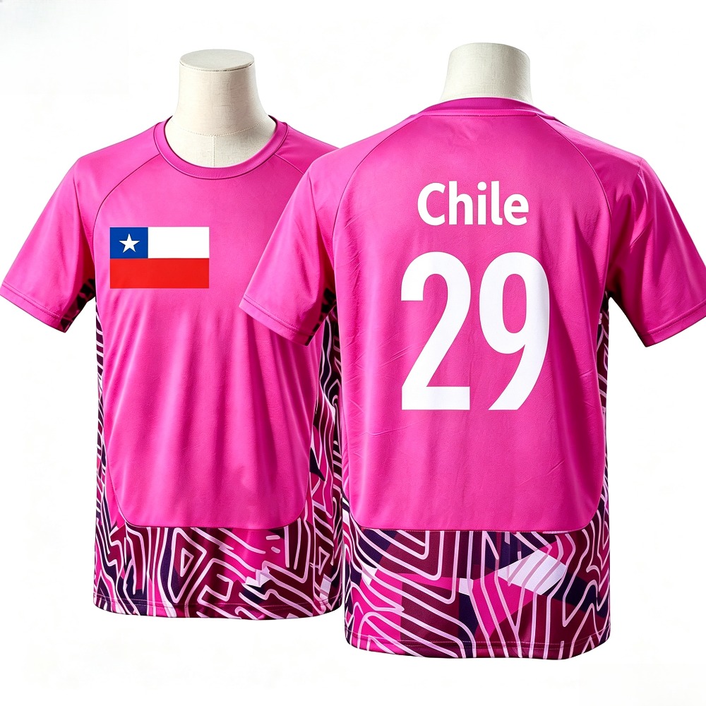 Men'S Fashion Pink Shirt - Men Pink Purple Geometric Splice Chile