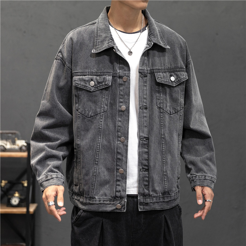 New Denim Jacket Men Vintage J - Mens Fashion Bomber Jacket review and price