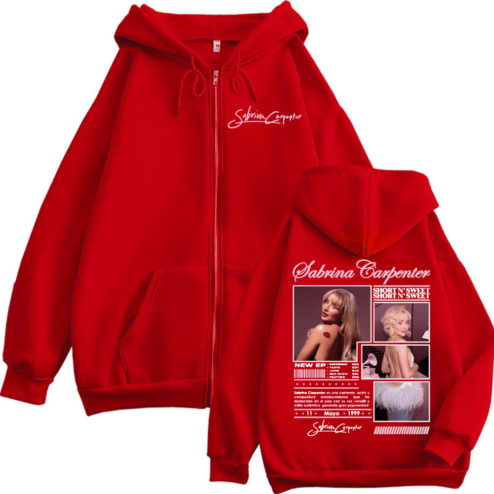 Custom Custom Sabrina Carpente - Men'S Fashion Zipper Hoodie review and price