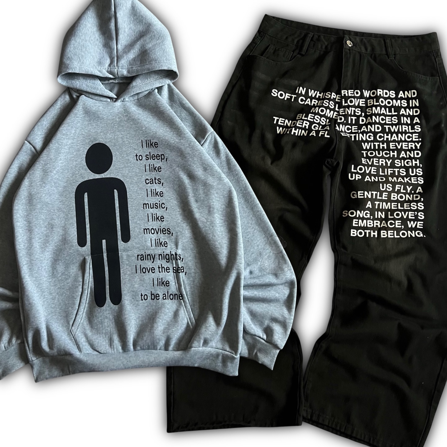 American Pattern Letter Jeans  - Men'S Fashion Zipper Hoodie review and price