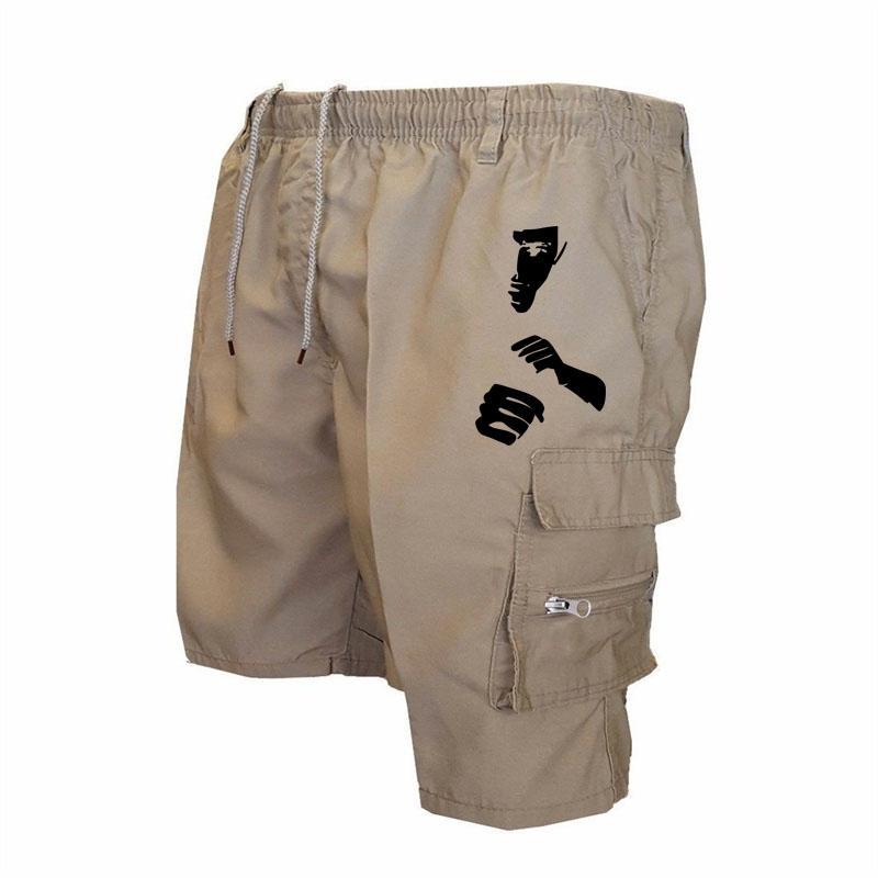 Fashion Print Workwear Shorts  - Mens Fashion Cargo Pants review and price