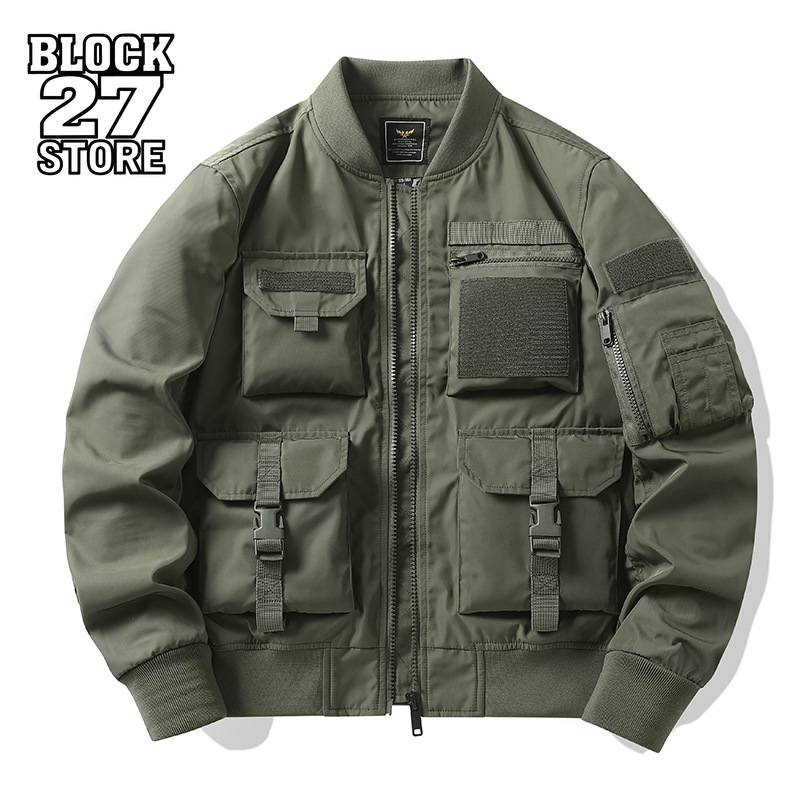 Mens Jacket Vintage Streetwear - Mens Fashion Bomber Jacket review and price