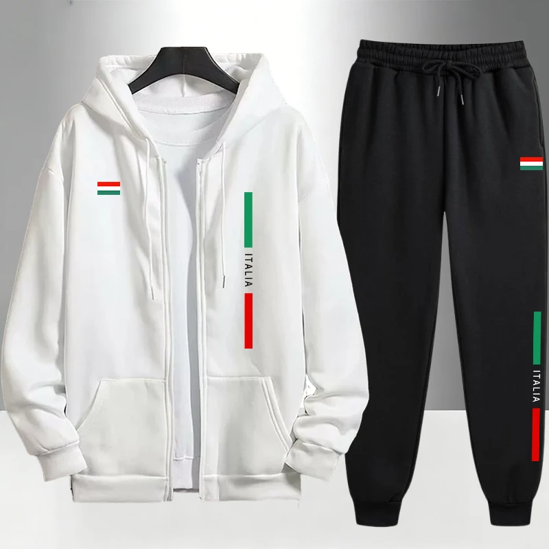 Italy Fashion Men's Set Zipper - Men'S Fashion Zipper Hoodie review and price