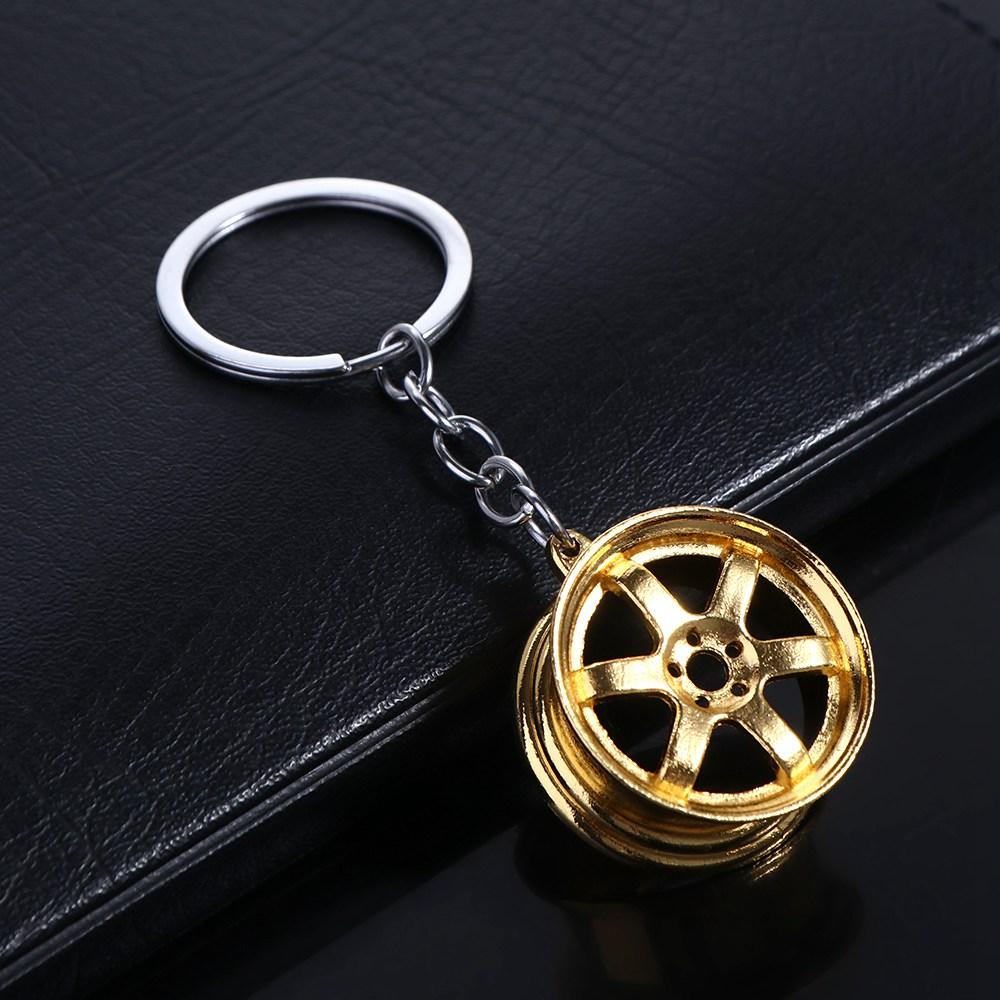 Unique Alloy Car Wheel Keychai - Men'S Fashion Hub review and price