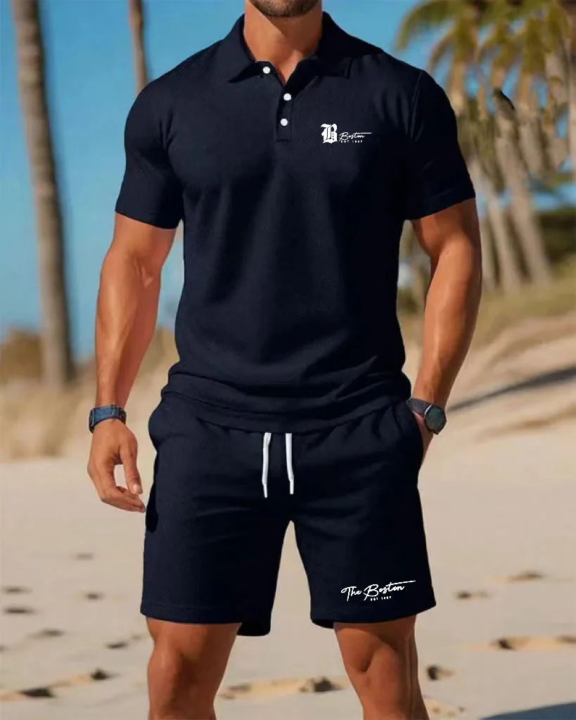 Summer New Men's Polo Shirt Se - Mens Fashion Wear review and price