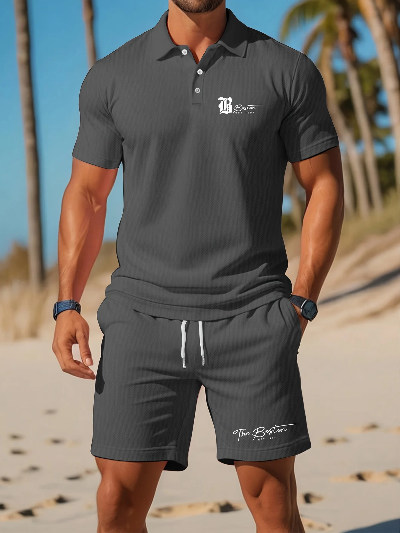 Summer New Men's Polo Shirt Se - Mens Fashion Wear review and price