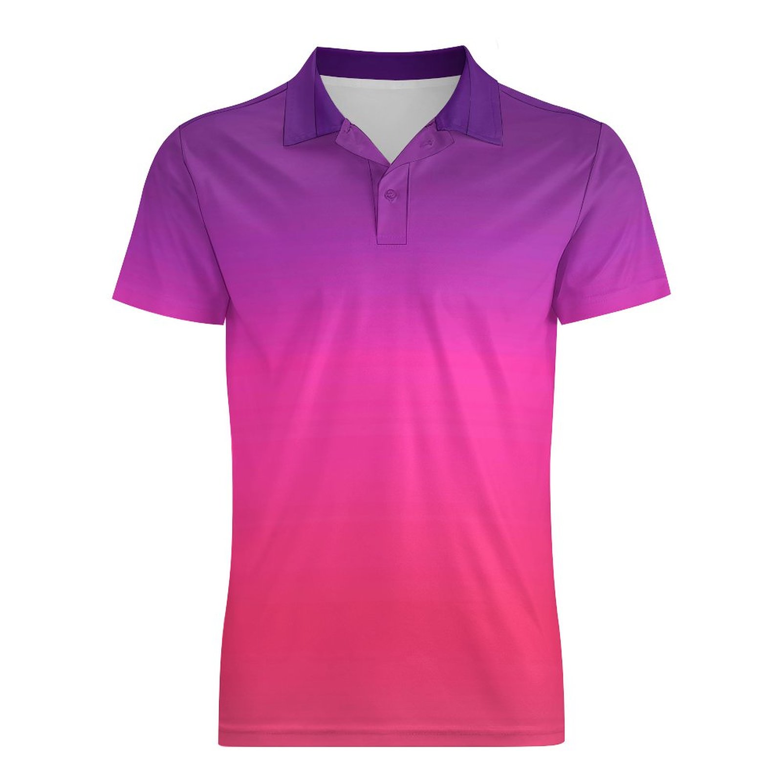 Ombre Abstract Polo Shirt Neon - Men'S Fashion Pink Shirt review and price