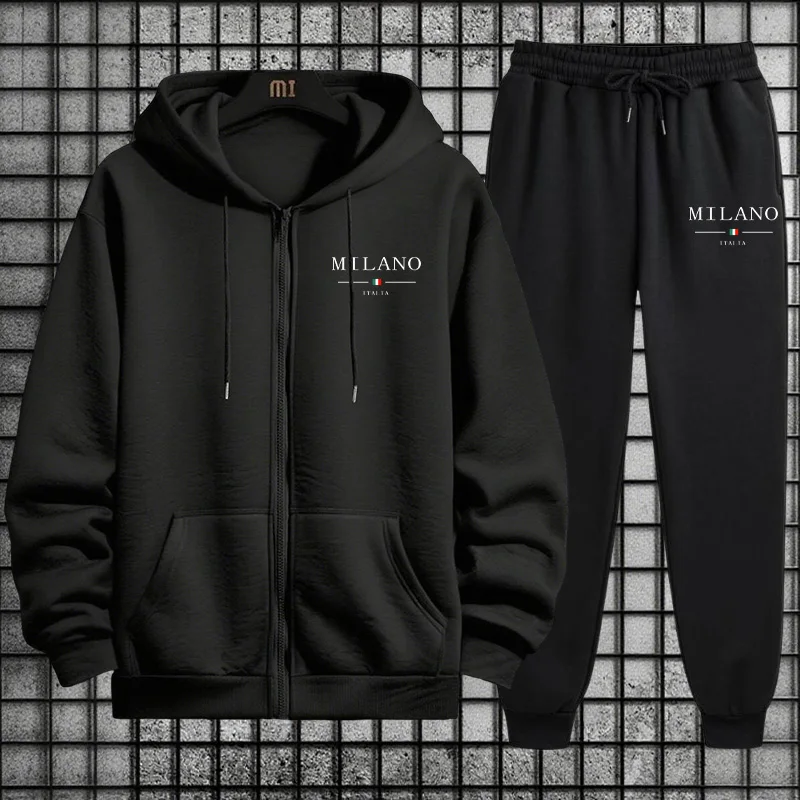 Spring 2026 Men's Tracksuit Ca - Men'S Fashion Zipper Hoodie review and price
