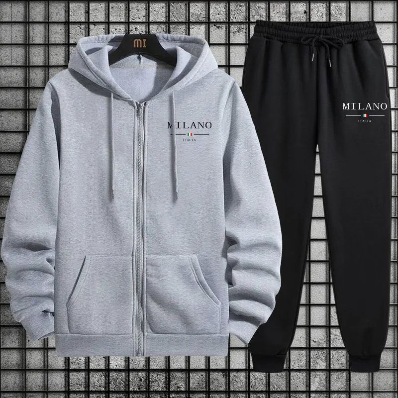 Spring 2026 Men's Tracksuit Ca - Men'S Fashion Zipper Hoodie review and price