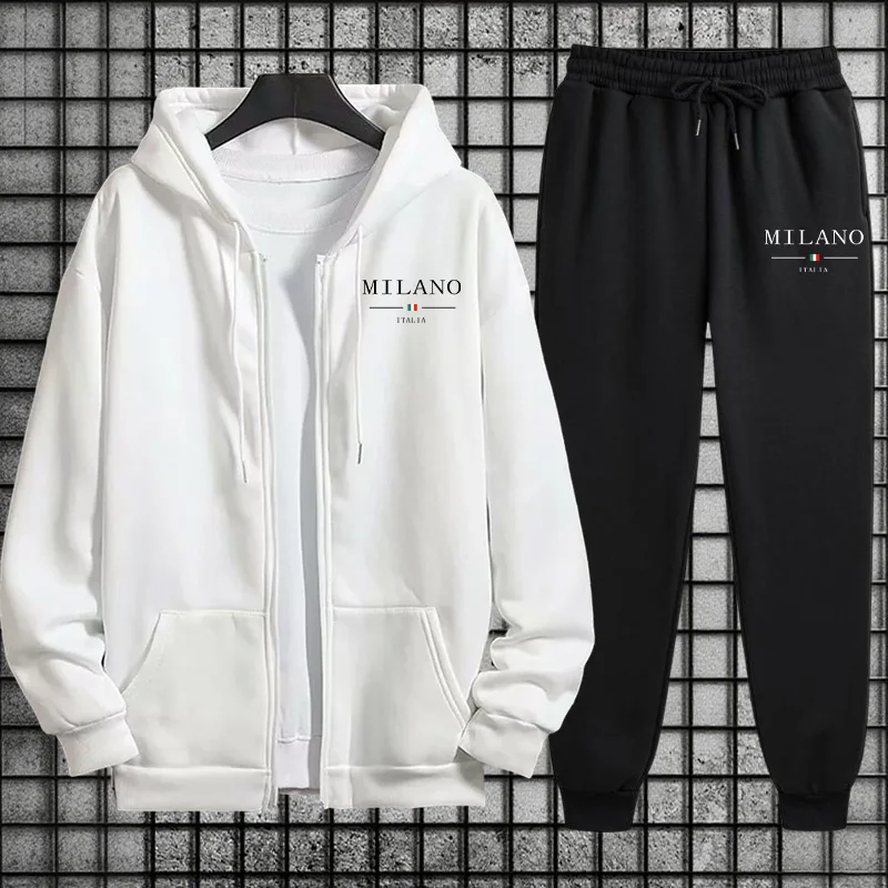 Spring 2026 Men's Tracksuit Ca - Men'S Fashion Zipper Hoodie review and price