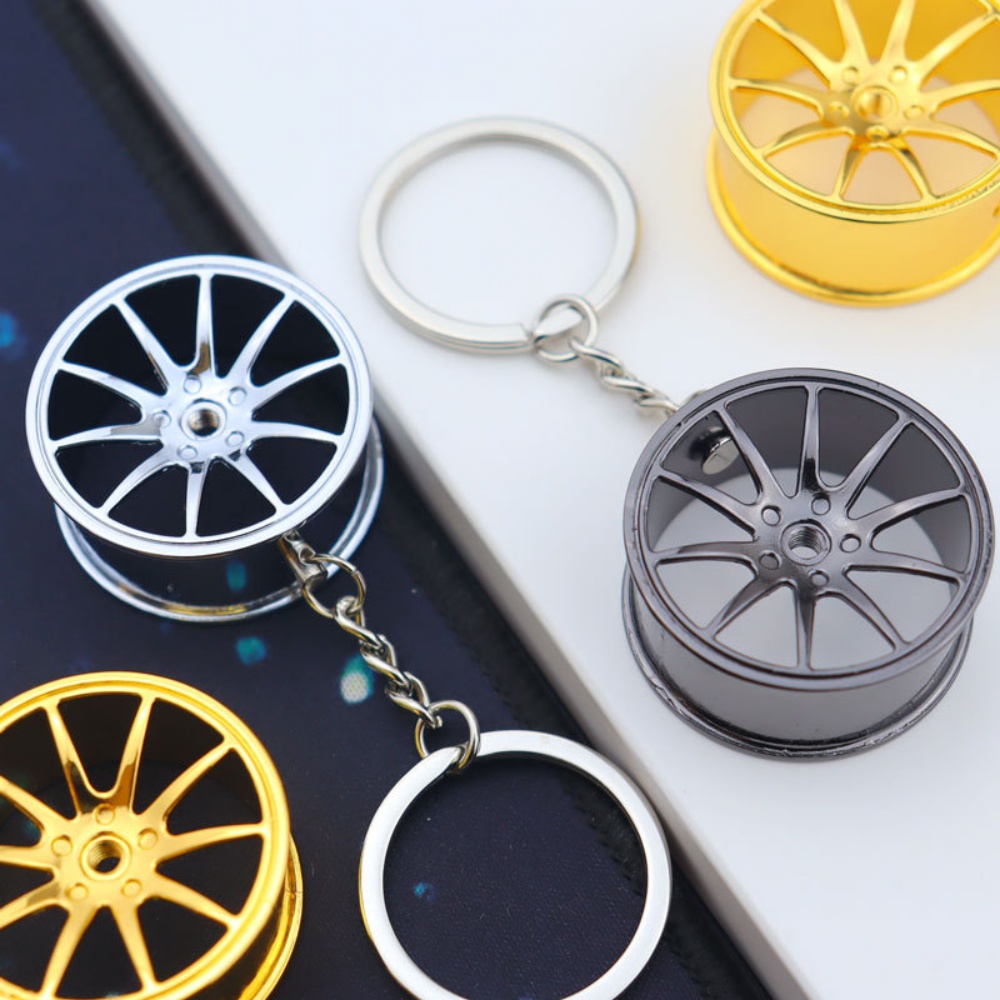 Creative Wheel Hub Keychain Me - Men'S Fashion Hub review and price