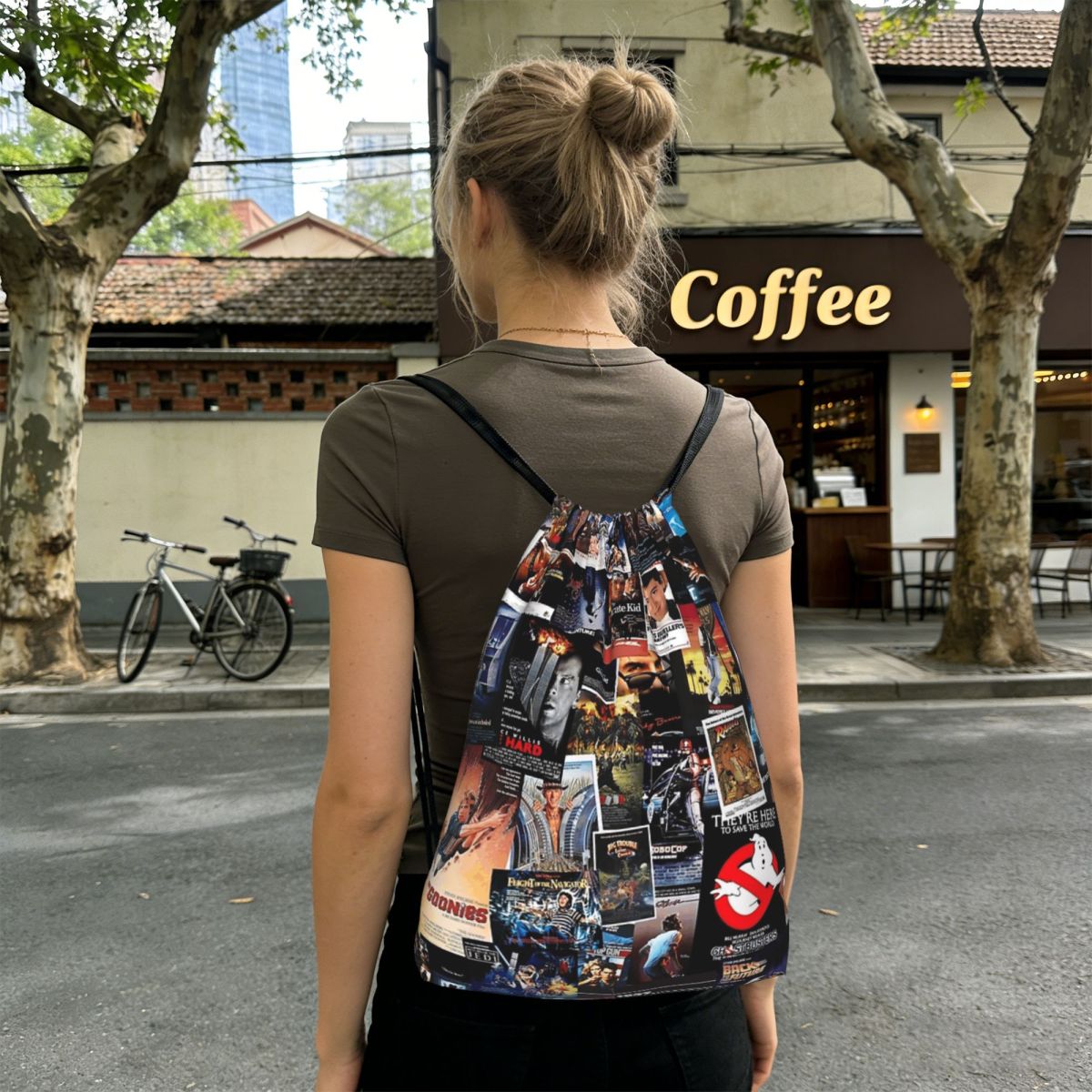 1980s Movie Posters Backpacks  - Mens Fashion In 1980S review and price