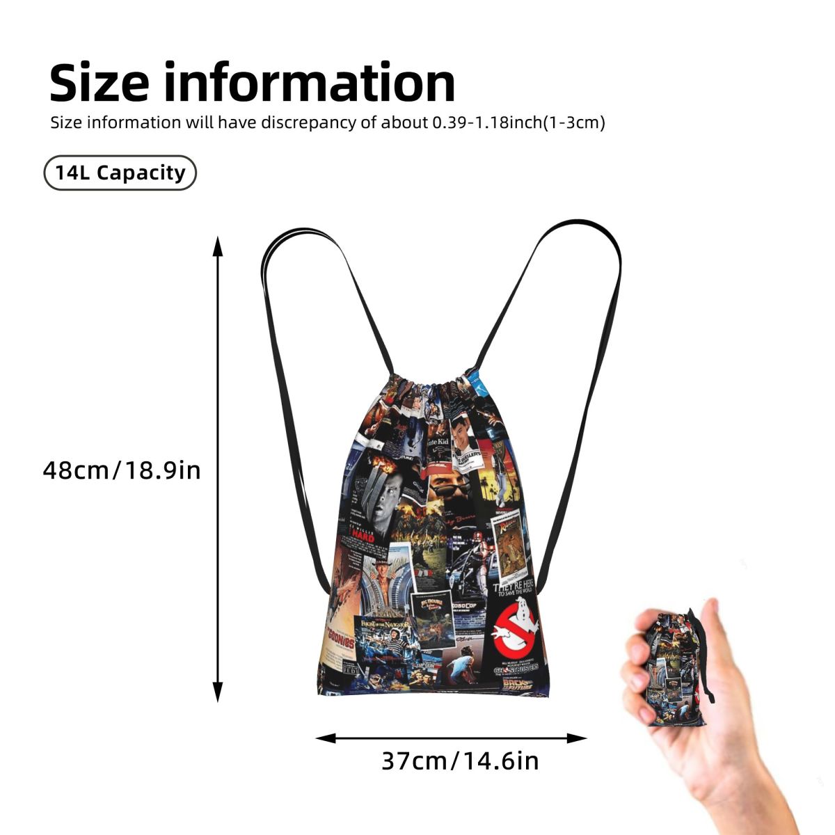 1980s Movie Posters Backpacks  - Mens Fashion In 1980S review and price
