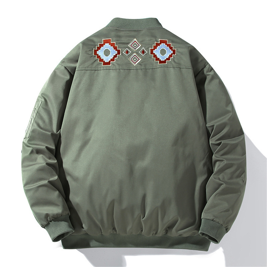 Thick Baseball Jacket Men Wint - Mens Fashion Bomber Jacket review and price