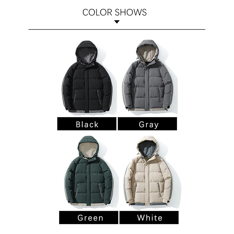 Fashion Vogue Hooded Down Jack - Fashion Men Vogue review and price