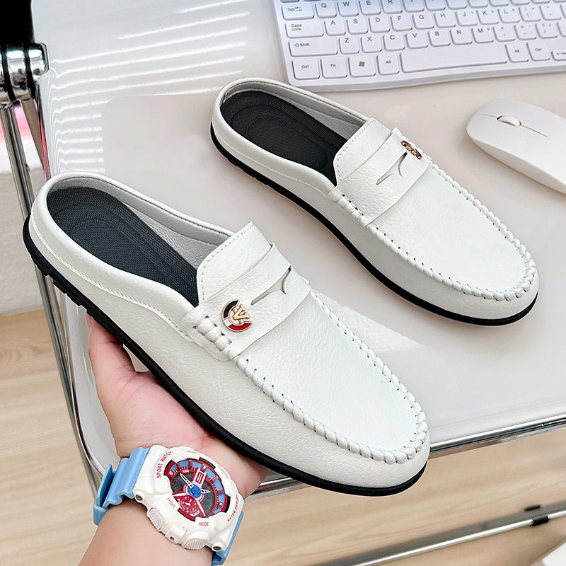 Men Slippers Fashion Leather L - Men'S Fashion Loafers Shoes review and price