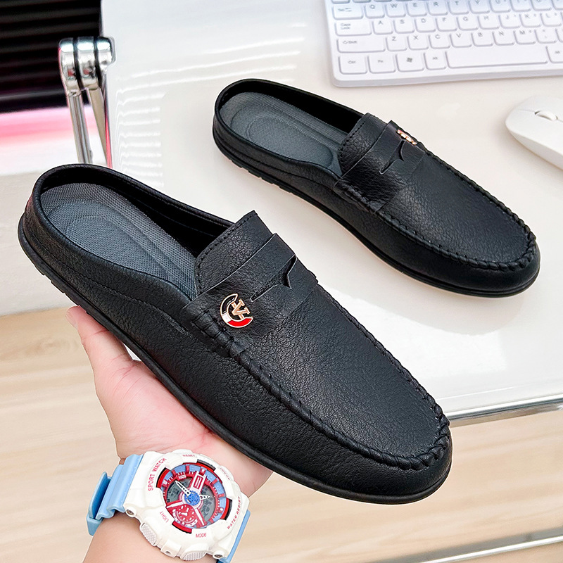 Men Slippers Fashion Leather L - Men'S Fashion Loafers Shoes review and price