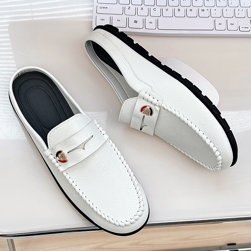 Men Slippers Fashion Leather L - Men'S Fashion Loafers Shoes review and price