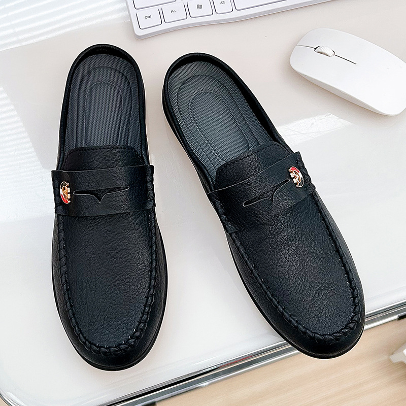 Men Slippers Fashion Leather L - Men'S Fashion Loafers Shoes review and price