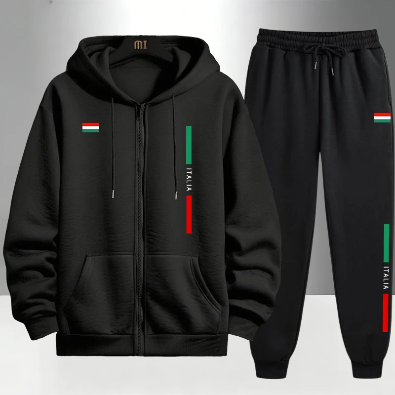Italy Fashion Men's Set Zipper - Men'S Fashion Zipper Hoodie review and price
