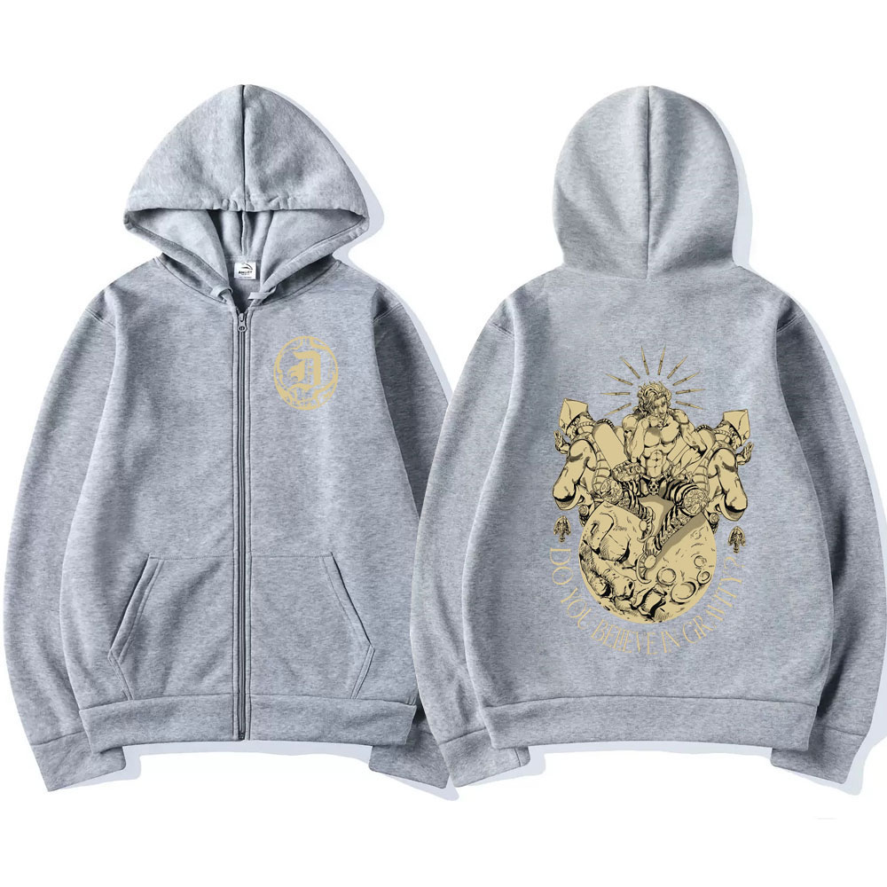 Anime Jojo Bizarre Adventure Z - Men'S Fashion Zipper Hoodie review and price