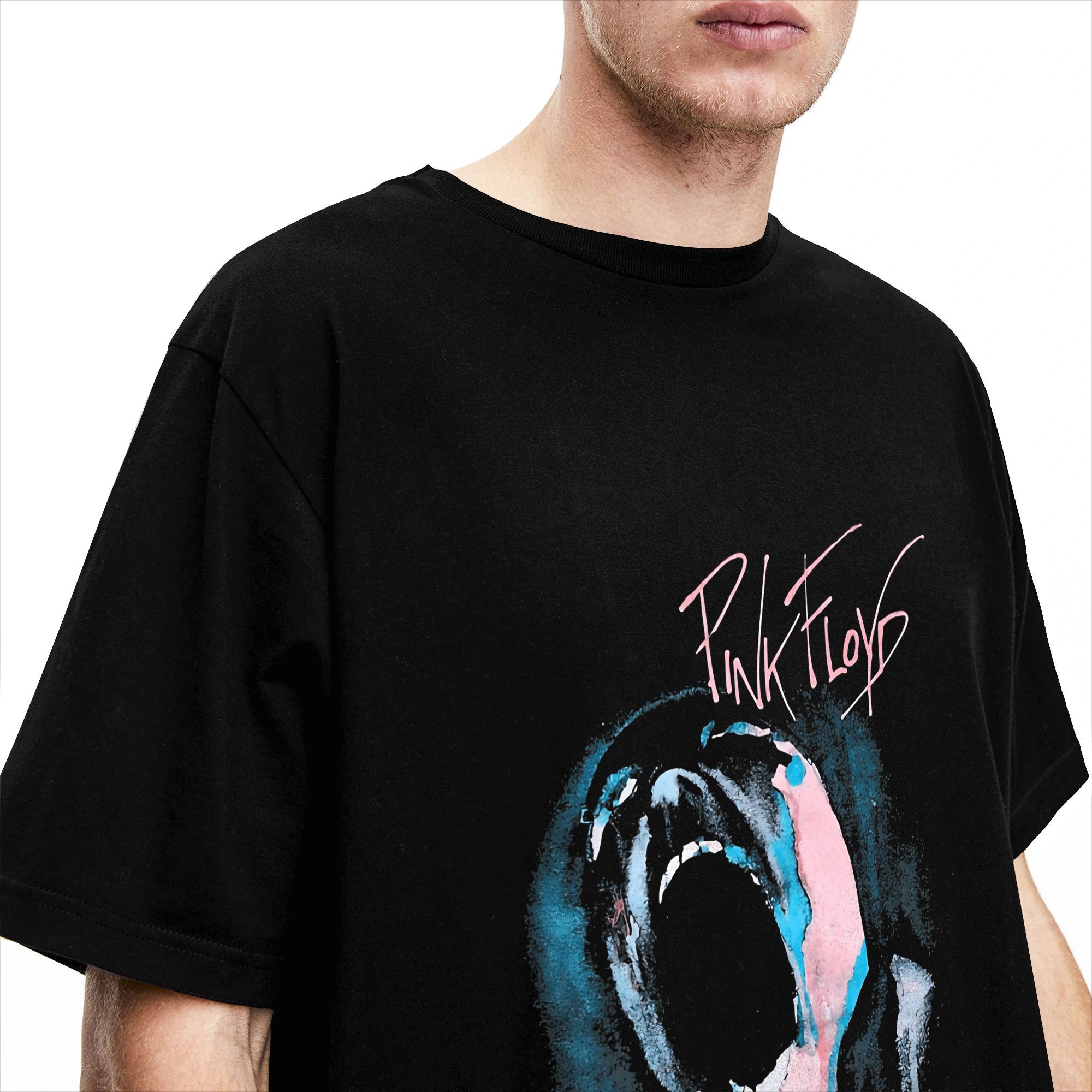 Men's T-Shirts Band P-Pink Flo - Men'S Fashion Pink Shirt review and price