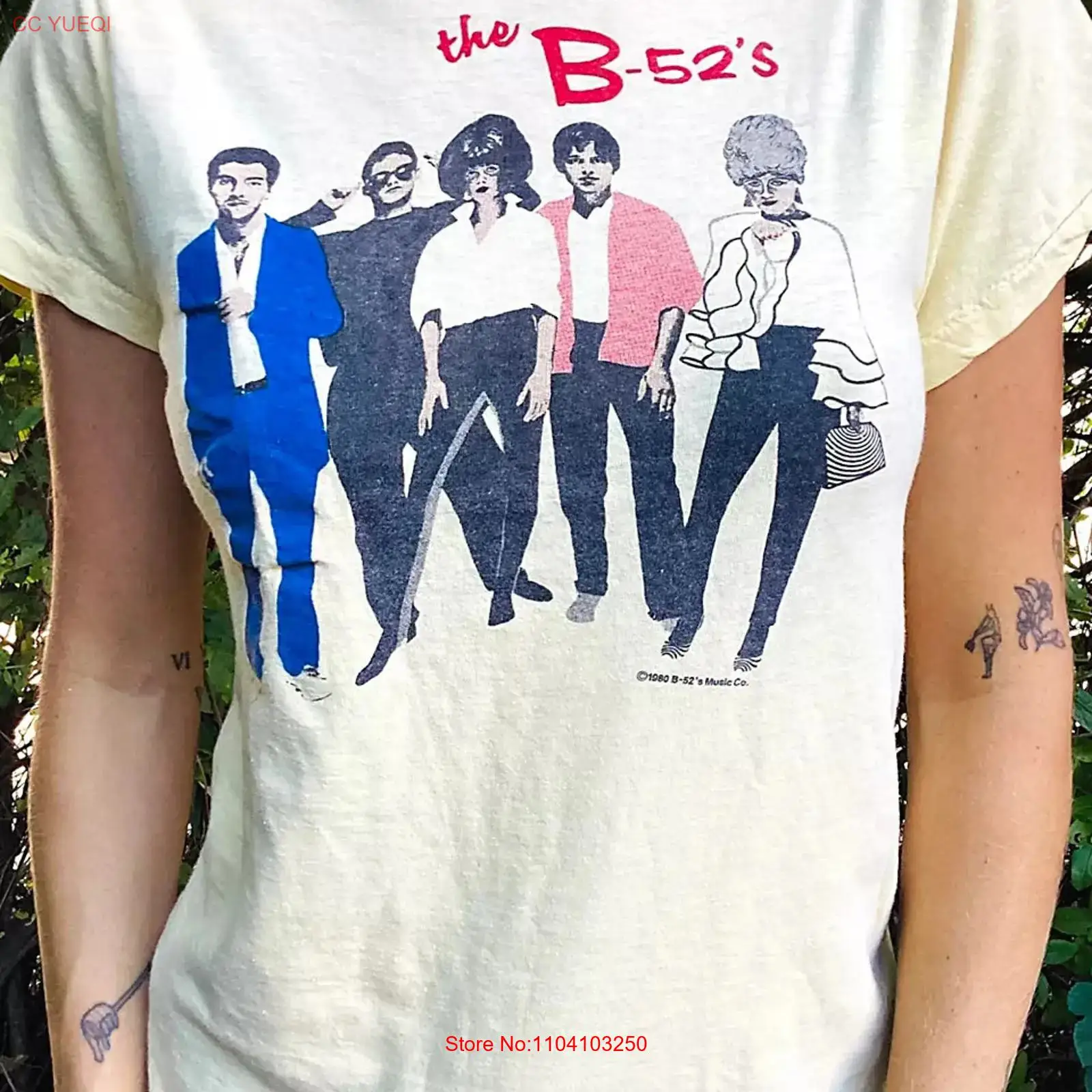 Remake 1980s B52s T Shirt Rock - Mens Fashion In 1980S review and price