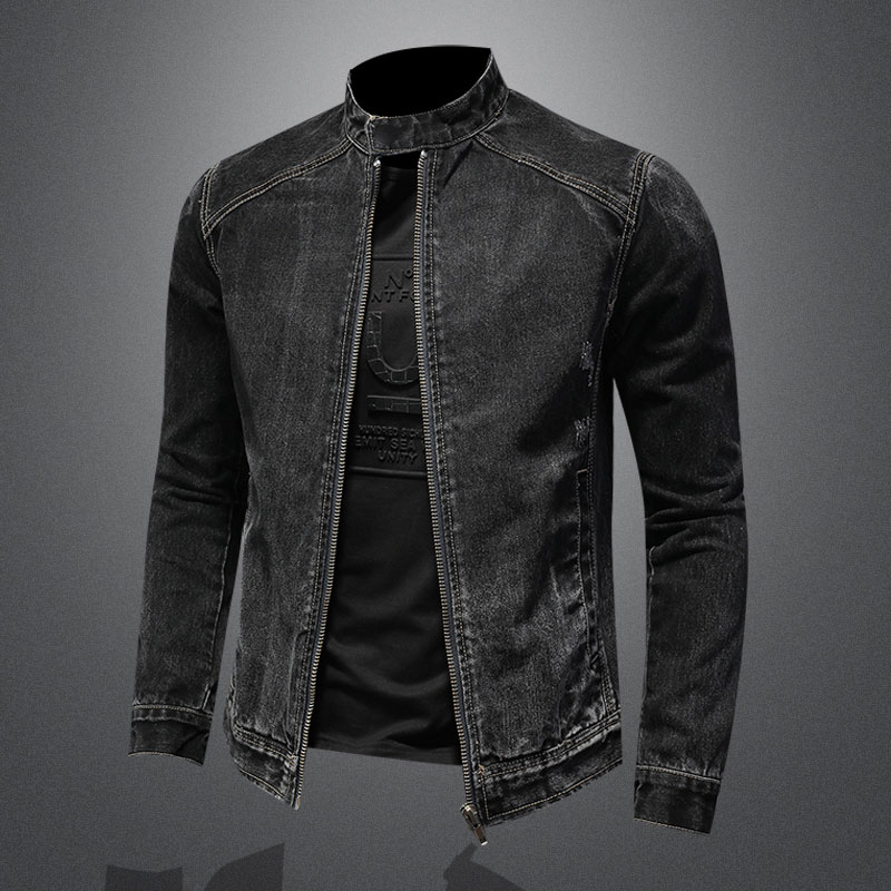 Men Vintage Stand Collar Pilot - Mens Fashion Bomber Jacket review and price