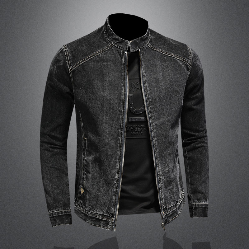 Men Vintage Stand Collar Pilot - Mens Fashion Bomber Jacket review and price