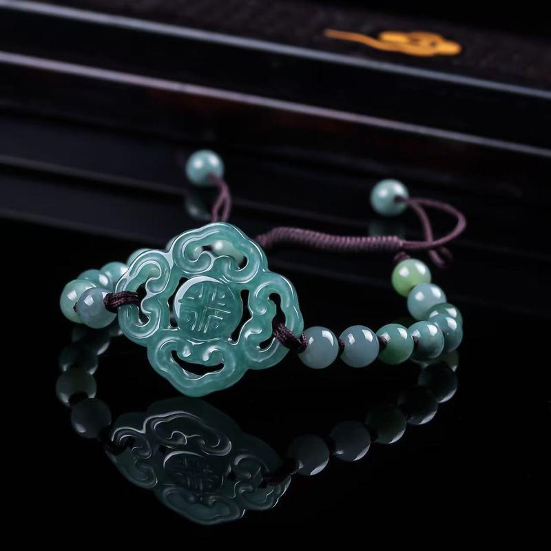 Natural Jadeite A-grade Bracel - Men'S Fashion Jewelry review and price