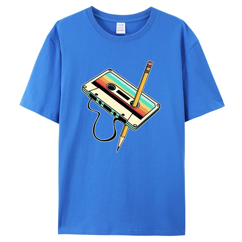 Retro 1980s Tape Pencil Graphi - Mens Fashion In 1980S review and price