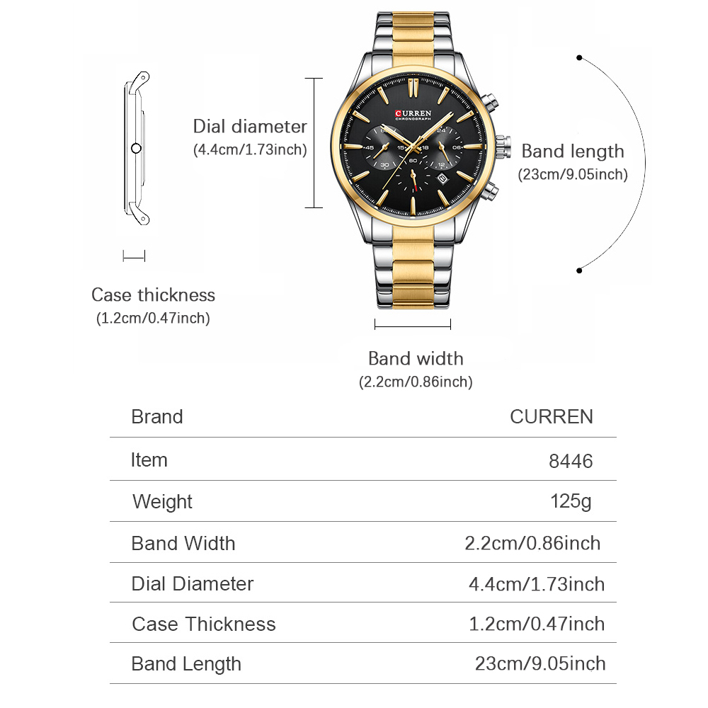 CURREN Casual Quartz Chrono Sp - Men'S Fashion Jewelry review and price