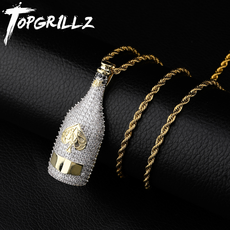 TOPGRILLZ Big Wine Bottle Neck - Fashion Men Vogue review and price