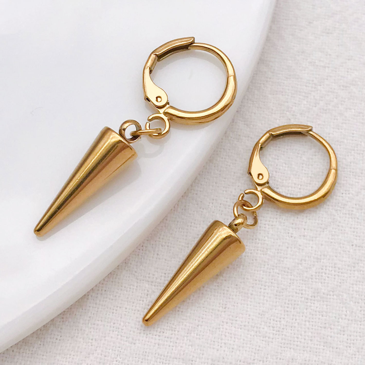 8PCS Stainless Steel Cone Char - Men'S Fashion Necklaces review and price