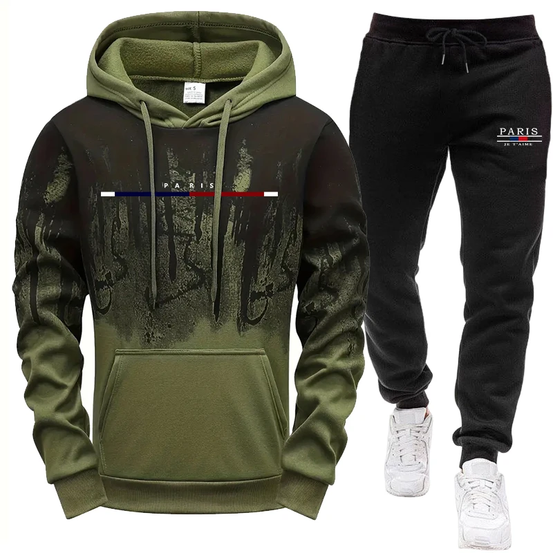 Men's Set/Hoodie/Pants Autumn  - Mens Fashion Suits review and price
