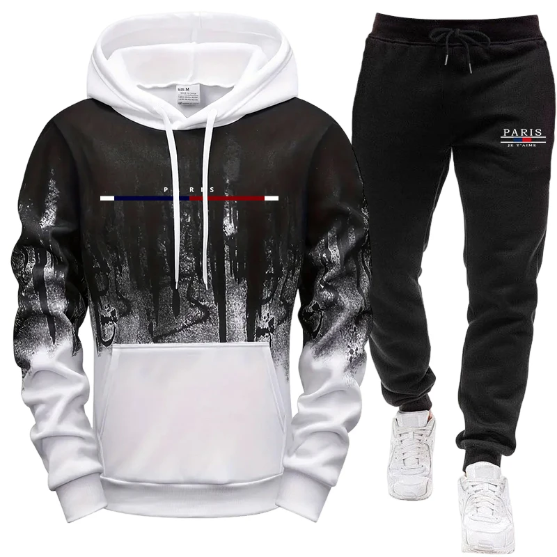 Men's Set/Hoodie/Pants Autumn  - Mens Fashion Suits review and price