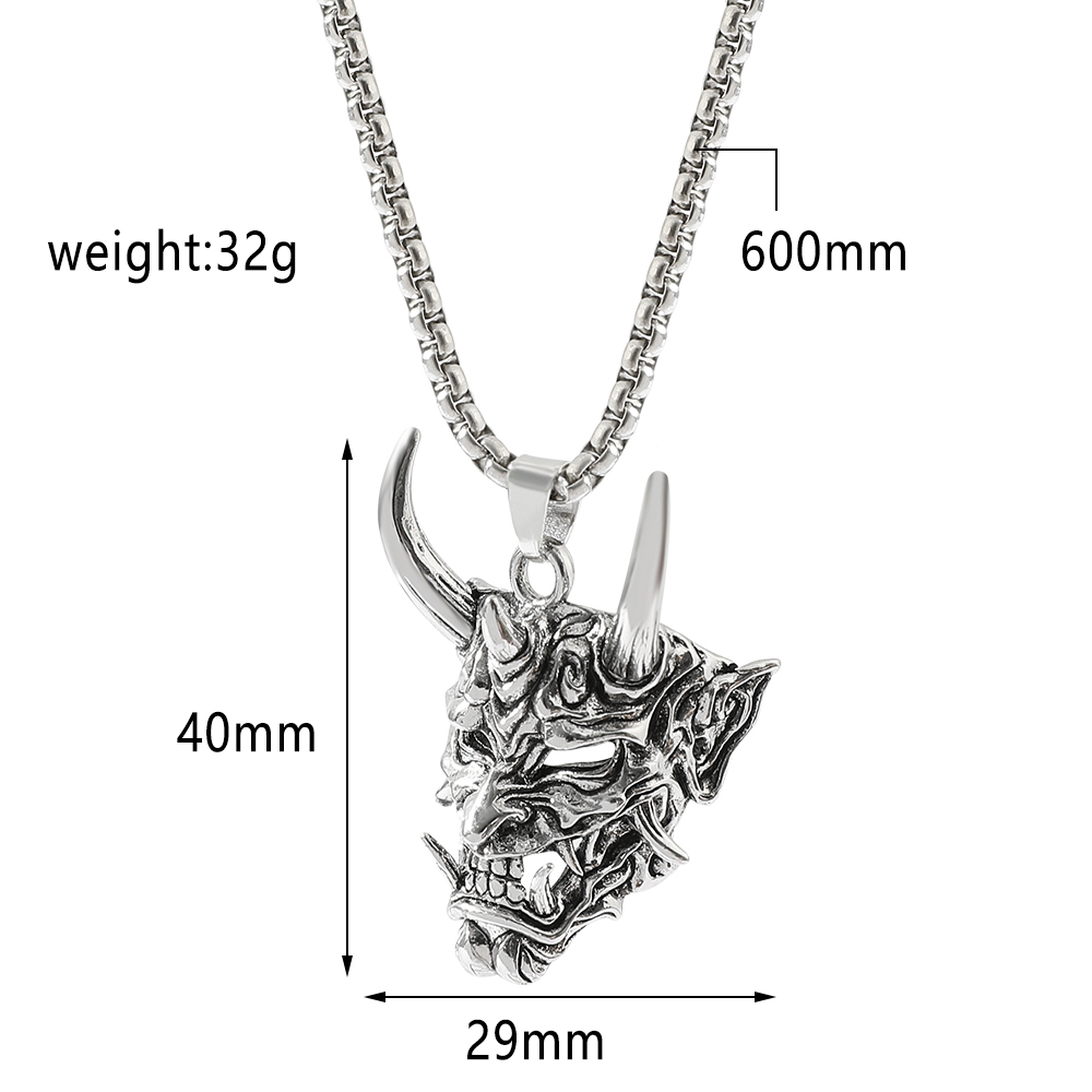 Handsome Rascal Ghost Mask Pen - Men'S Fashion Necklaces review and price