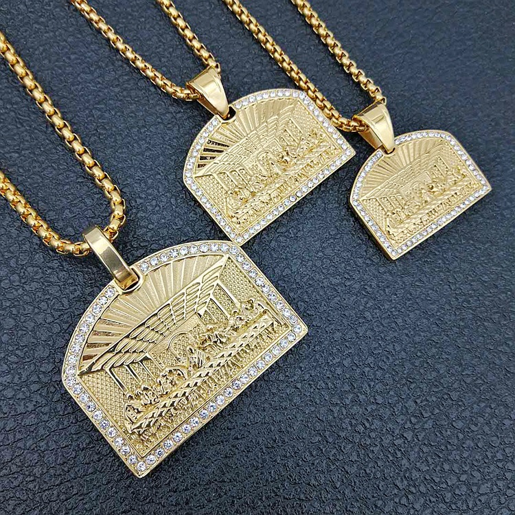 Hip Hop Last Dinner Pendant Ne - Fashion Men Vogue review and price