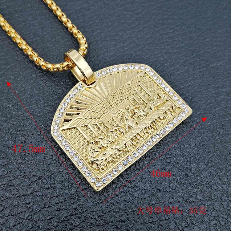 Hip Hop Last Dinner Pendant Ne - Fashion Men Vogue review and price