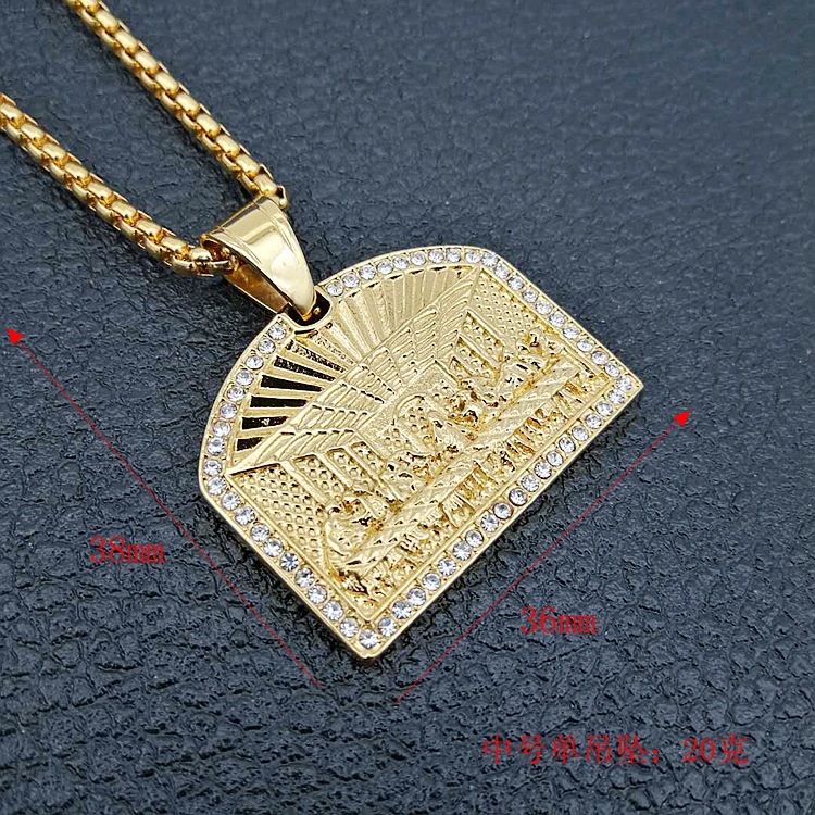 Hip Hop Last Dinner Pendant Ne - Fashion Men Vogue review and price