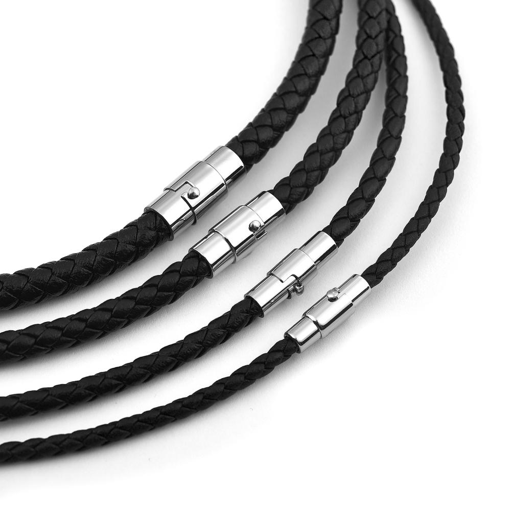 45/50/60cm Leather Necklace Wa - Men'S Fashion Necklaces review and price