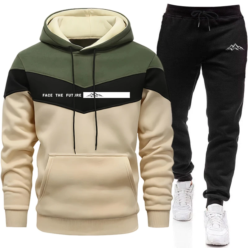 Tracksuit Men's Fashion Casual - Mens Fashion Suits review and price