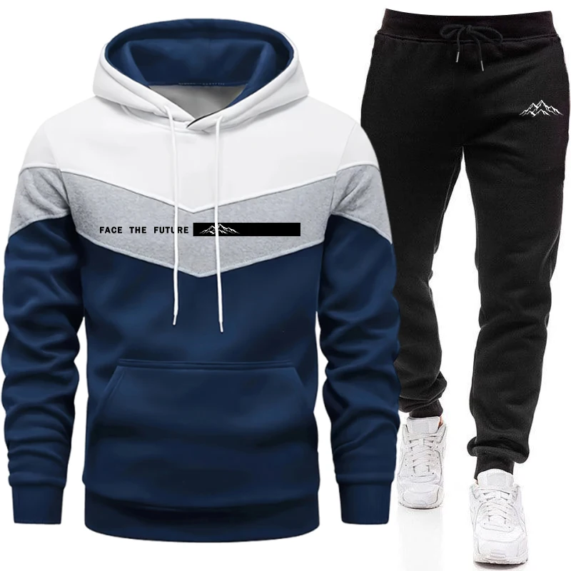 Tracksuit Men's Fashion Casual - Mens Fashion Suits review and price