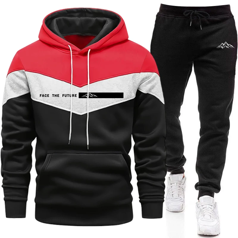 Tracksuit Men's Fashion Casual - Mens Fashion Suits review and price