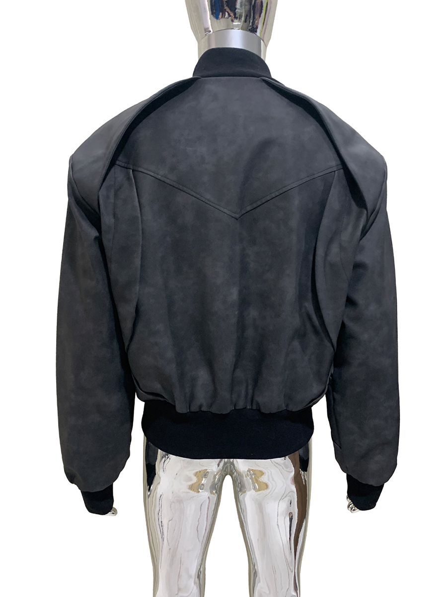 Spring Autumn Short Matte Dist - Mens Fashion Bomber Jacket review and price
