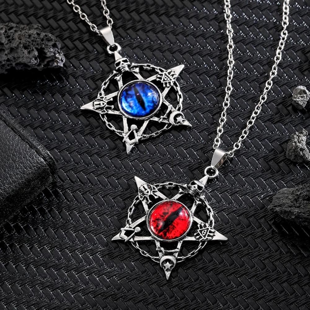 Five pointed star shaped devil - Men'S Fashion Necklaces review and price