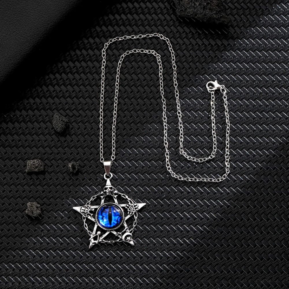 Five pointed star shaped devil - Men'S Fashion Necklaces review and price