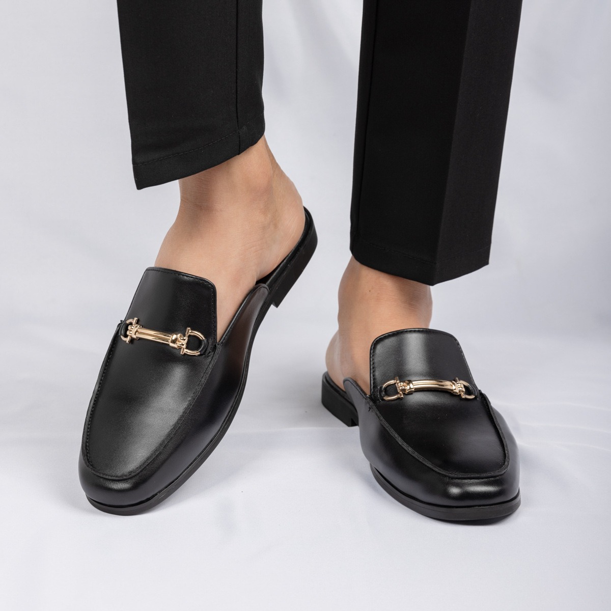 38-47mules shoes man horsebit  - Men'S Fashion Loafers Shoes review and price