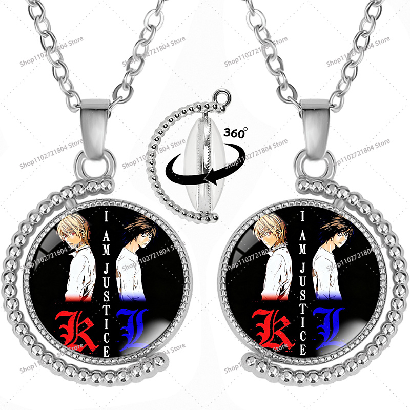 Death Note Fashion Rotatable N - Men'S Fashion Necklaces review and price