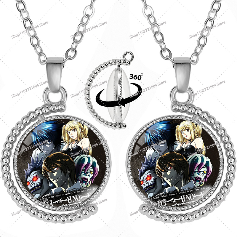 Death Note Fashion Rotatable N - Men'S Fashion Necklaces review and price